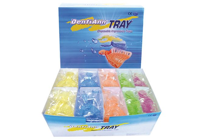 Ложка оттискная Plastic Tray DentiAnn набор 100 шт