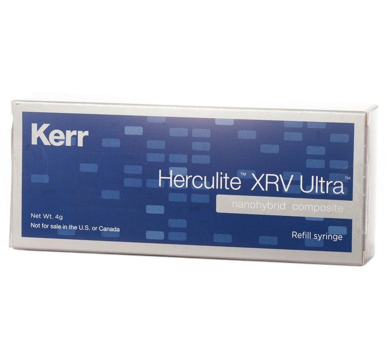 Геркулайт XRV Ultra А2 дентин шприц 4 гр Kerr 34019