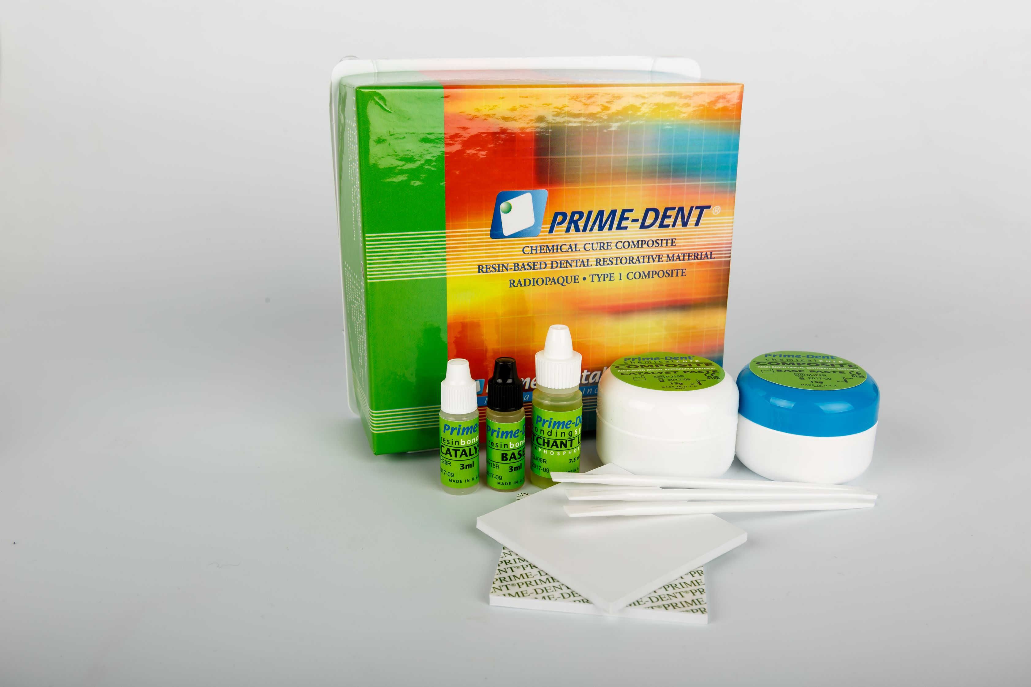 Прайм-Dent химический композит 15 гр + 15 гр Prime-Dental