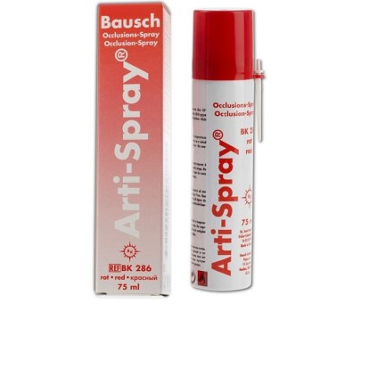 Спрей копирка окклюзионный Arti-Spray Bausch красный 75 мл Bausch ВК286