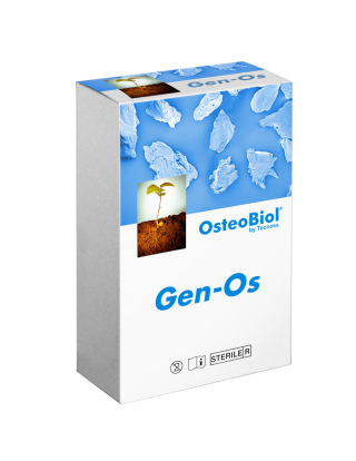 OsteoBiol® Gen-Os® гранулы кортикально-губчатой смеси с коллагеном 0,25-1,0 мм 0,5 гр M1005FE