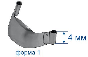 Матрицы 1.312(1) 50 мкм металлические контурные с фиксирующим устройством средние 12 шт Тор ВМ