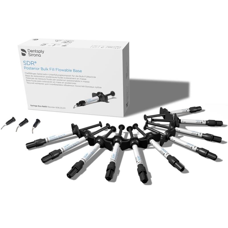 Композит SDR Plus Eco Refill универсальный оттенок набор 10 шпр х 1 гр Dentsply 60603045