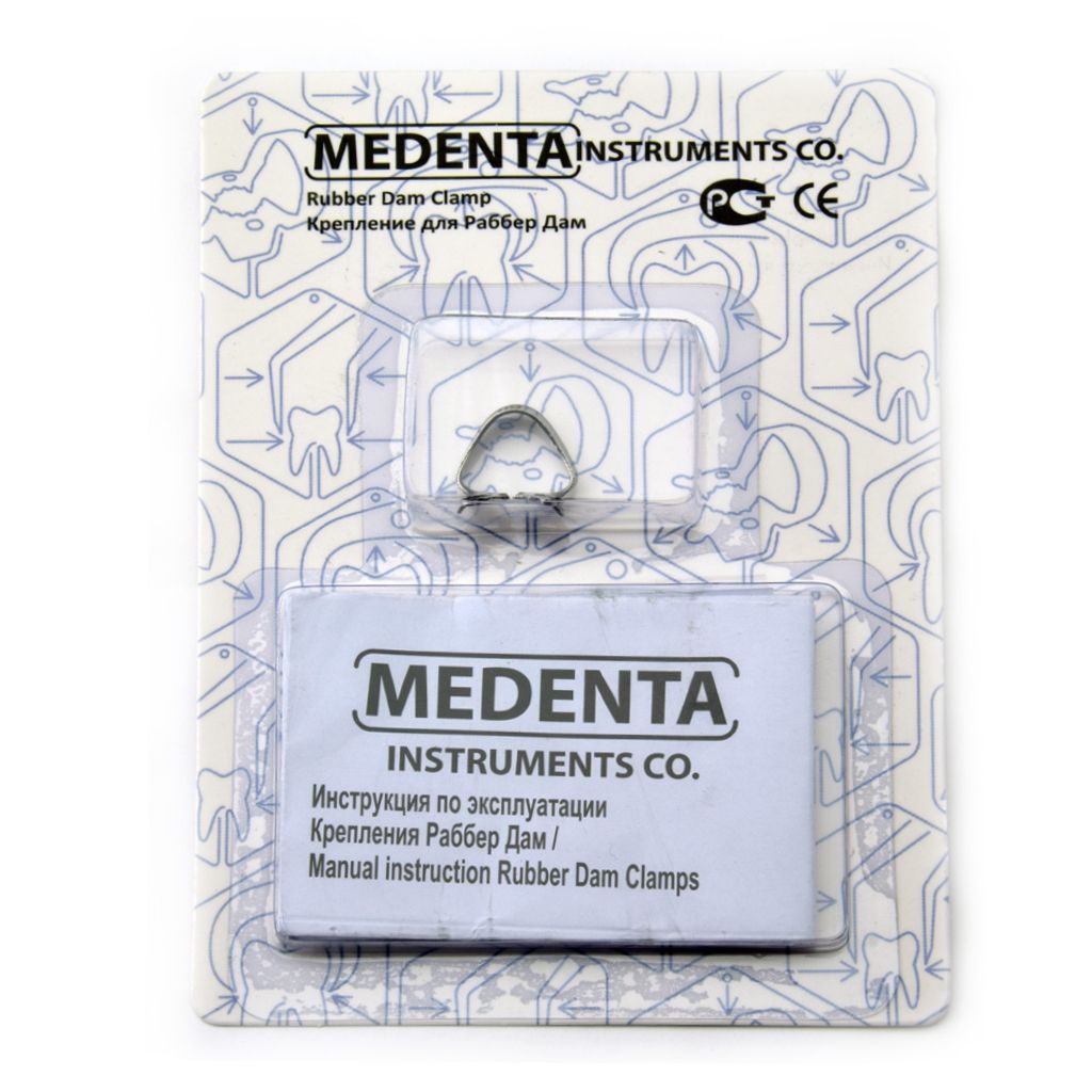 Кламп крепление раббер Дам №129-004 Medenta