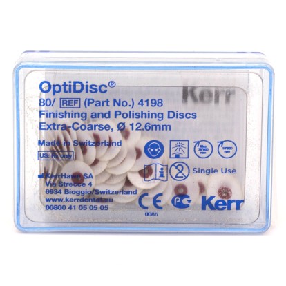 Набор OptiDisc 12,6 мм грубый 80 шт Kerr 4198