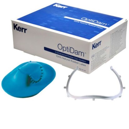 ОптиДам Anterior 5203 набор коффердам для фронтальных зубов 10 листов + рамка Kerr