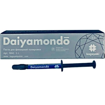 Паста полировочная алмазная Daiyamondo шприц 1 гр Kagayaki 3043